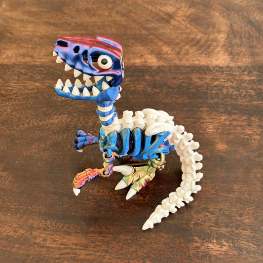 Liigendatud dinosaurus — luukere